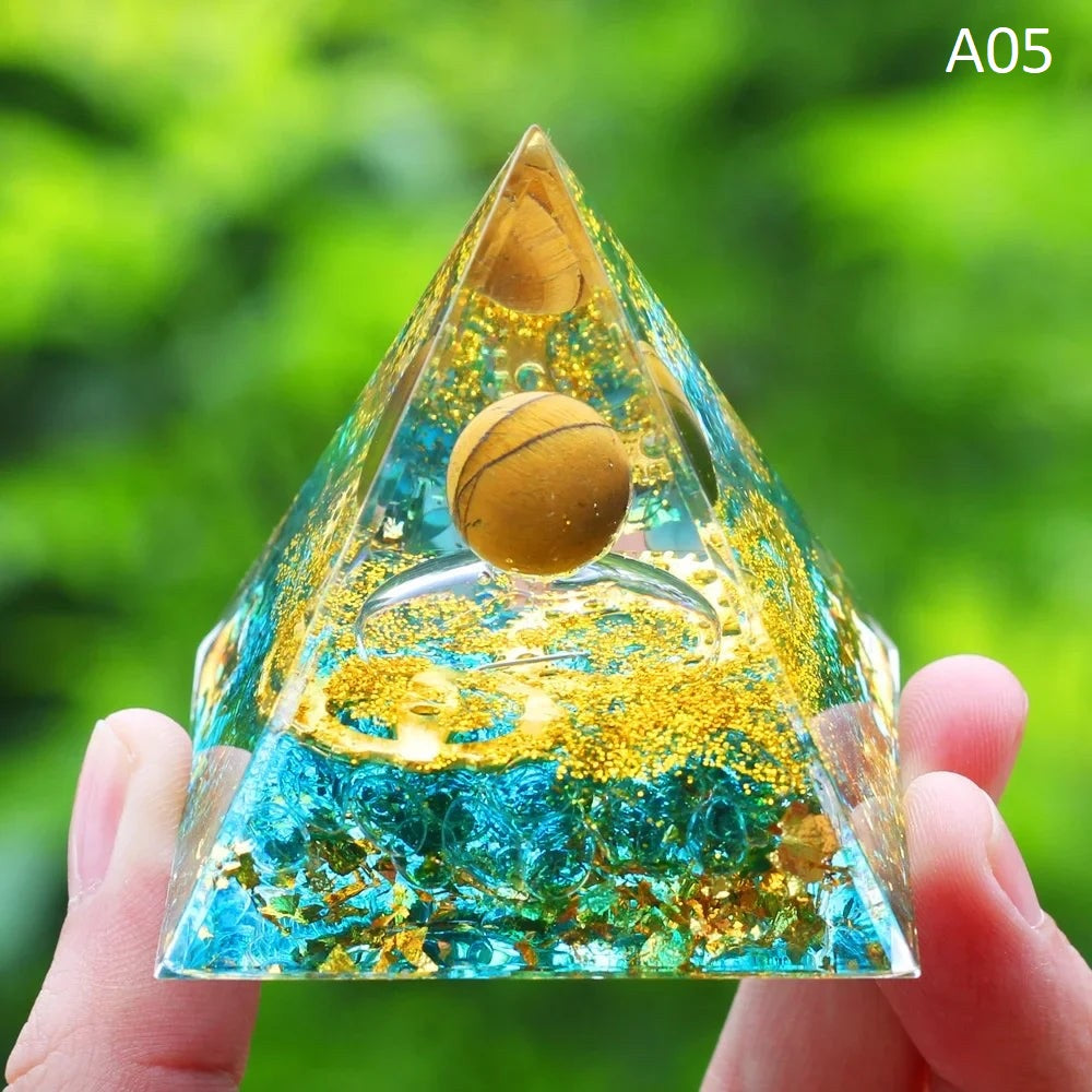 Orgonite energy pyramid