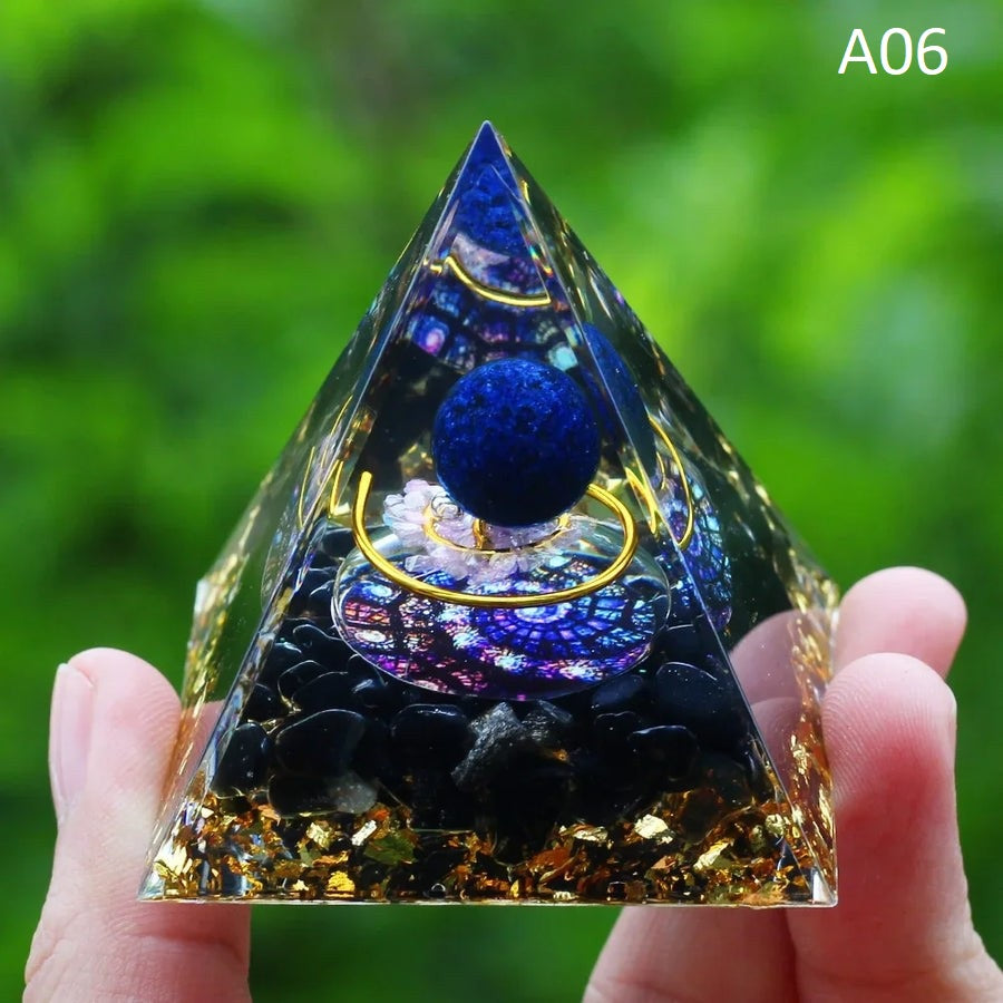 Orgonite energy pyramid