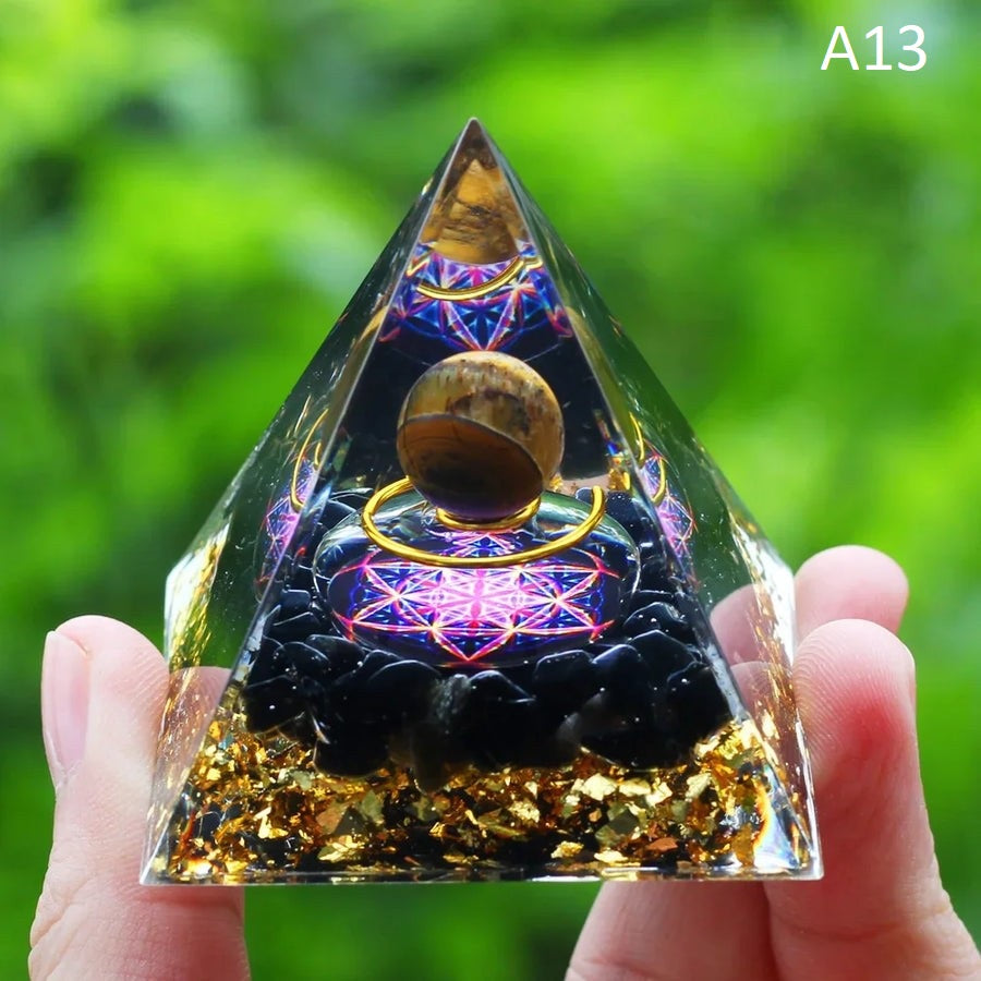 Orgonite energy pyramid