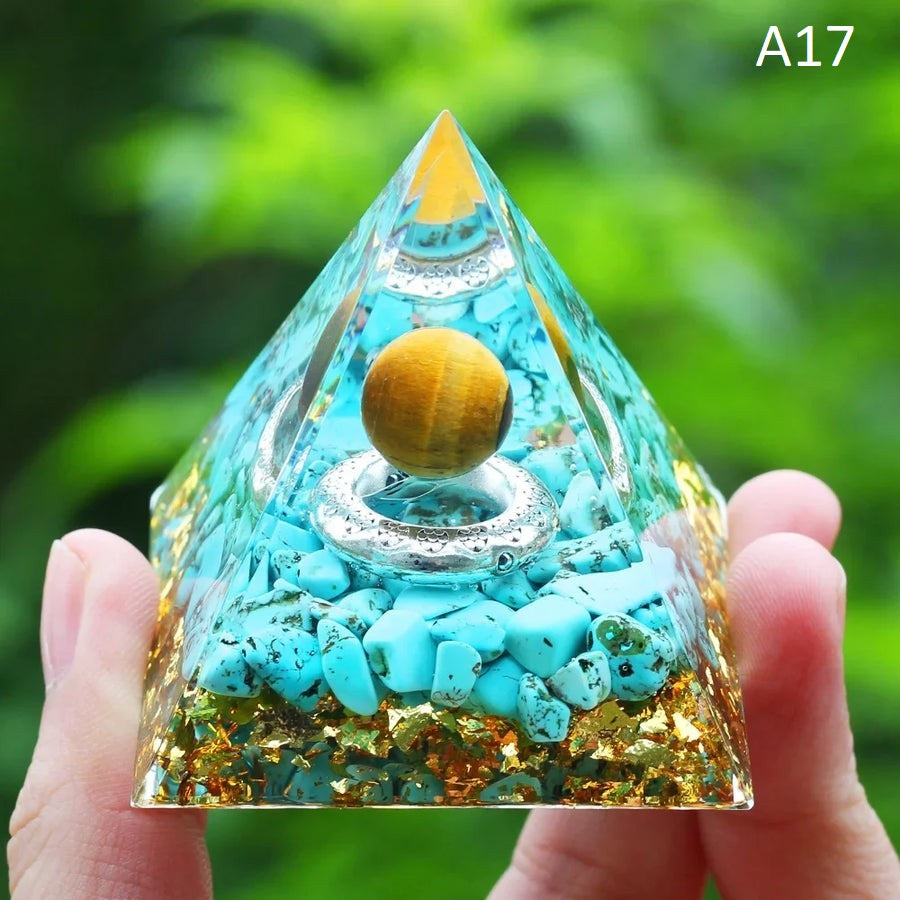 Orgonite energy pyramid