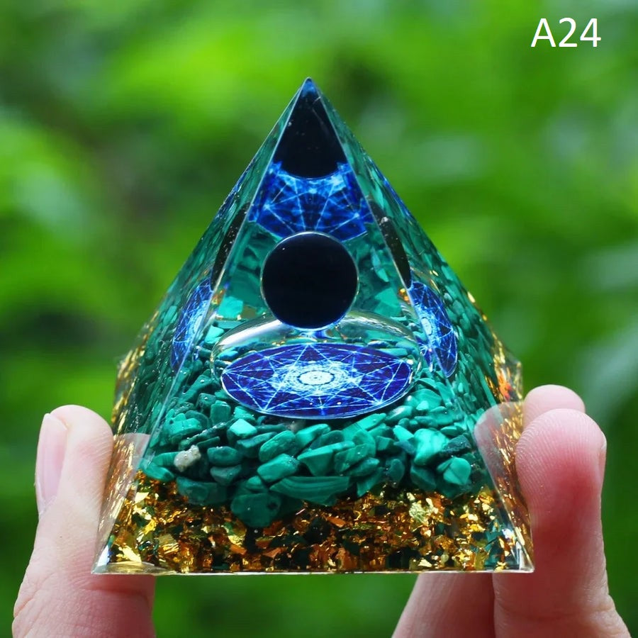 Orgonite energy pyramid