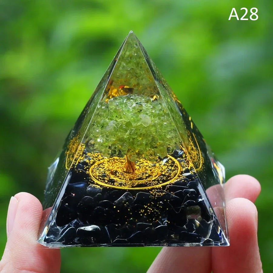 Orgonite energy pyramid