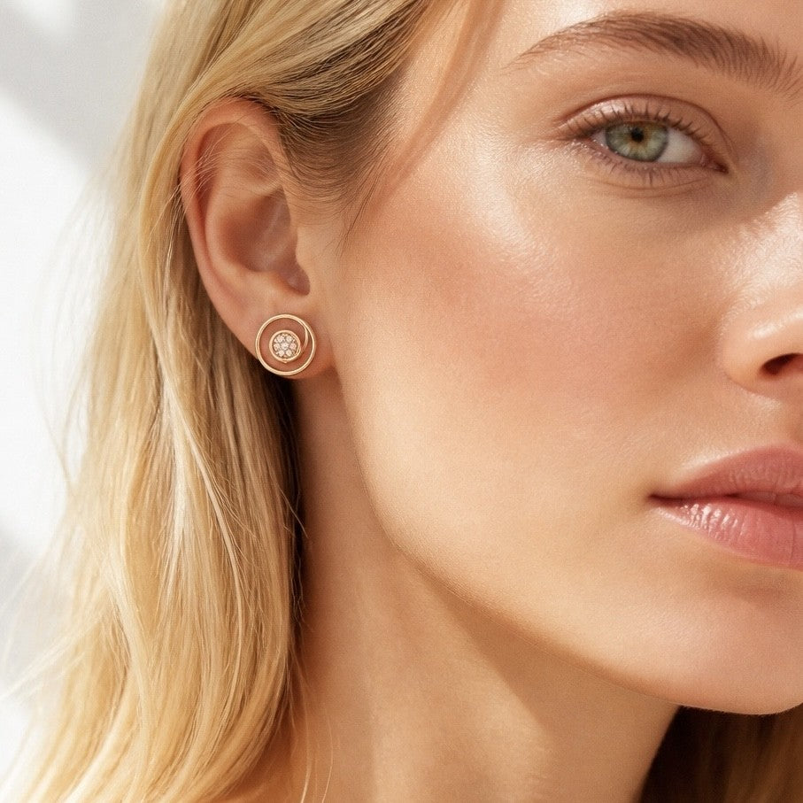 Boucles d'oreilles Calypso