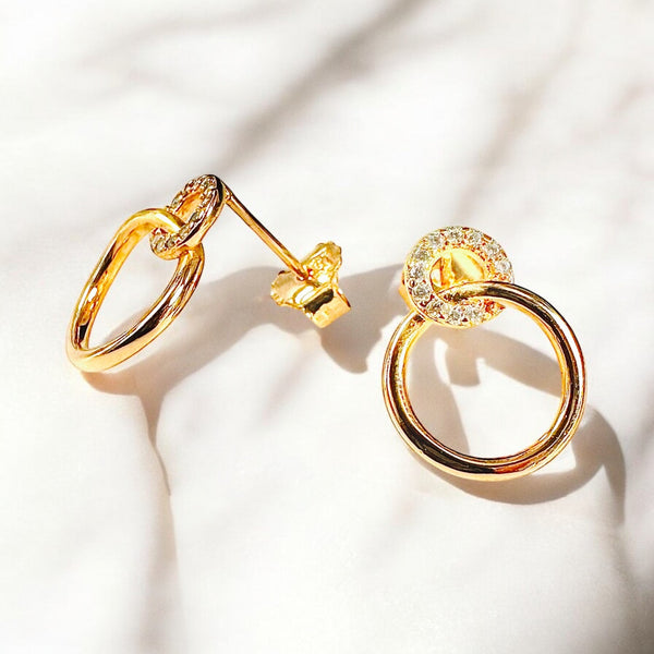 Boucles d'oreilles Dahlia