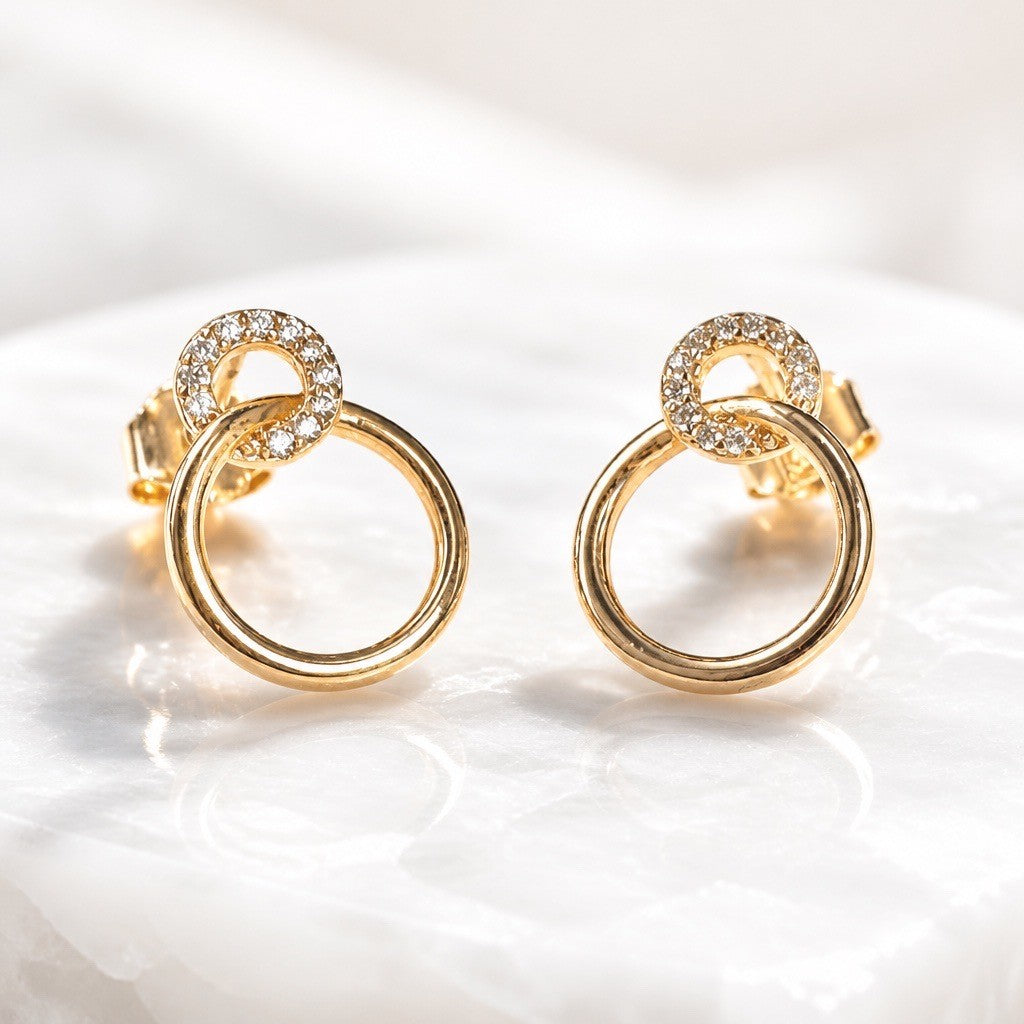Boucles d'oreilles Dahlia