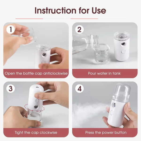 Brumisateur de poche rechargeable