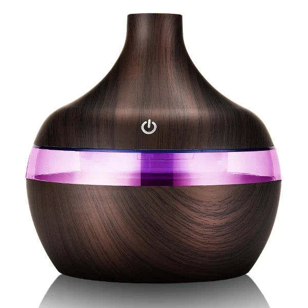 Diffuseur d'huiles essentielles électrique en bois